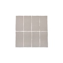 Tropea Natural Edge Rectangle Tile - Dove Grey