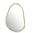 Harira Entwine Mirror - Antique Brass