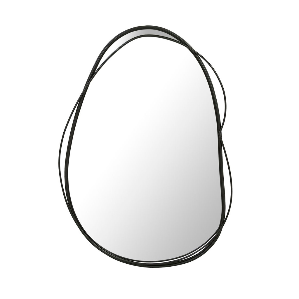 Harira Entwine Mirror - Matt Black