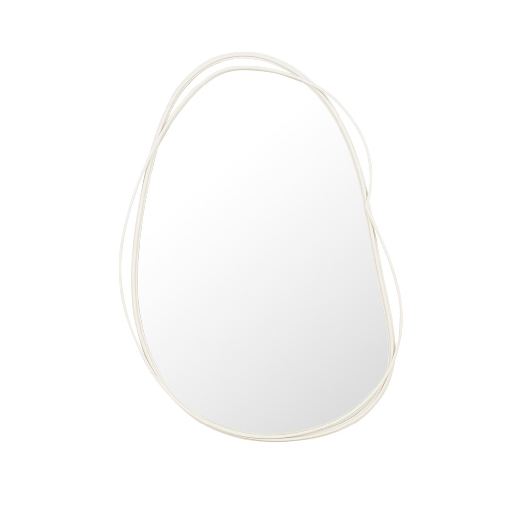 [HARIRA-ENTWINE-MIRROR-PORCELAIN-MIR-HARI-ENTWINE-X] Harira Entwine Mirror - Porcelain