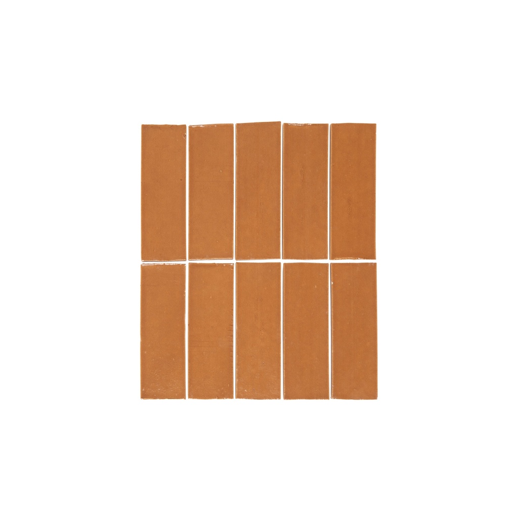 Rommani Handmade Zellige Rectangle Tile - Biscuit