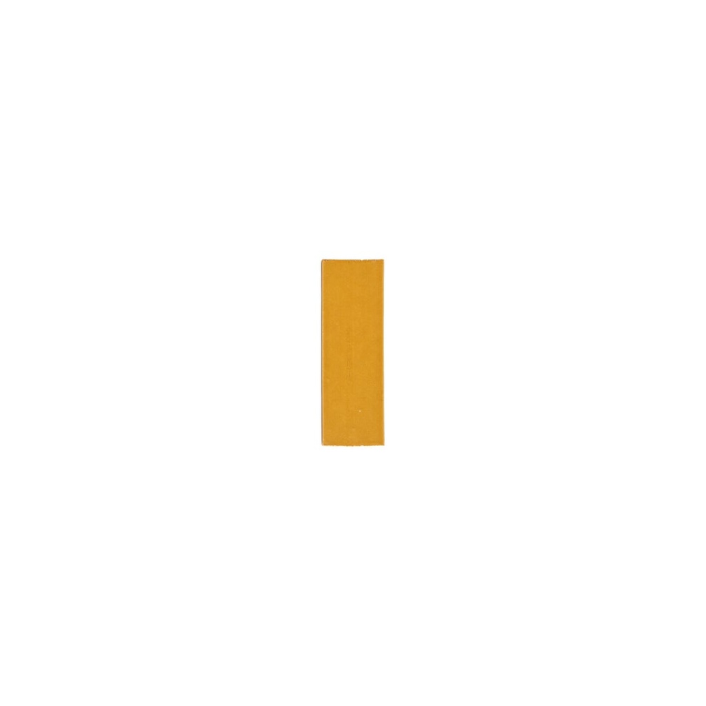 [16875-S] Rommani Handmade Zellige Rectangle Tile - Saffron Yellow (Sample)