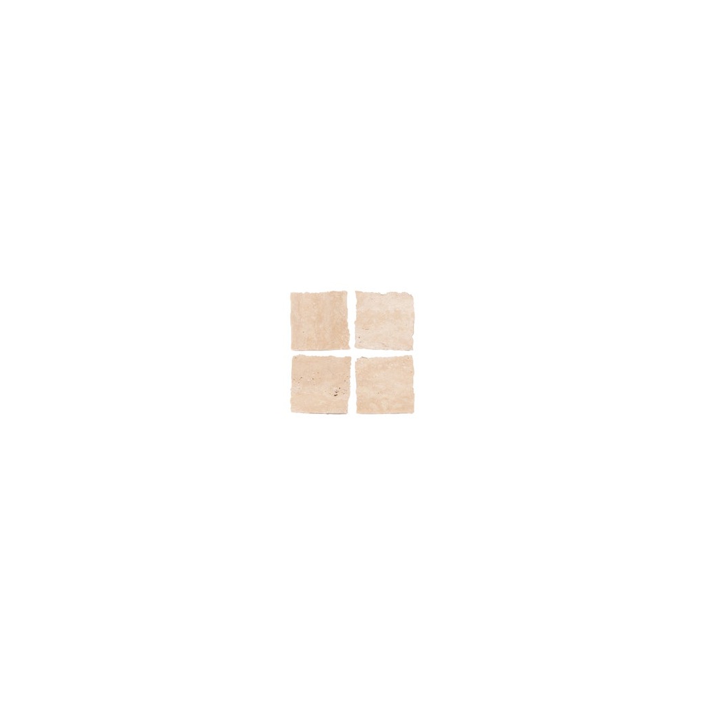 [16892-S] Ravenna Travertine Square Mosaic Tile (Sample)