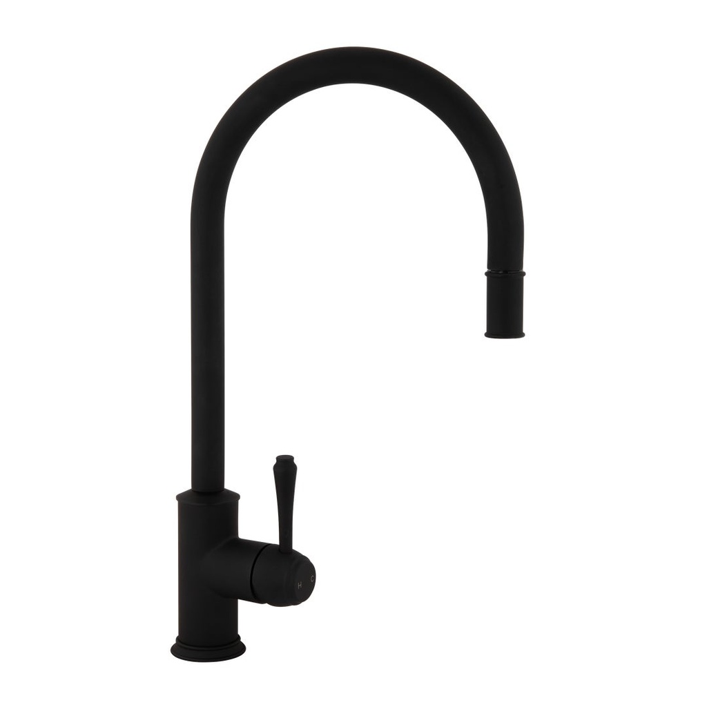 [16908] Kingsley Commercial Pull-Out Kitchen Mixer - Matte Black