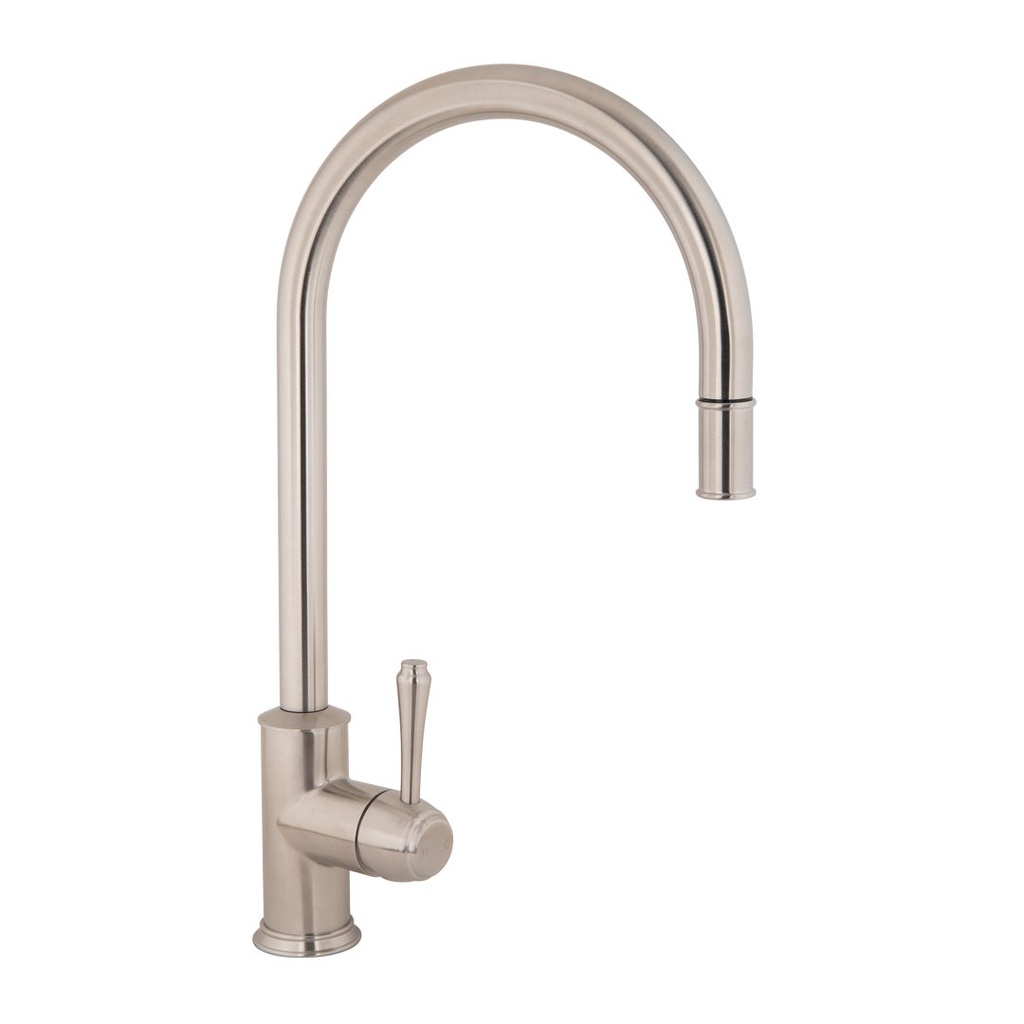 [16909] Kingsley Commercial Pull-Out Kitchen Mixer - Stainless Steel