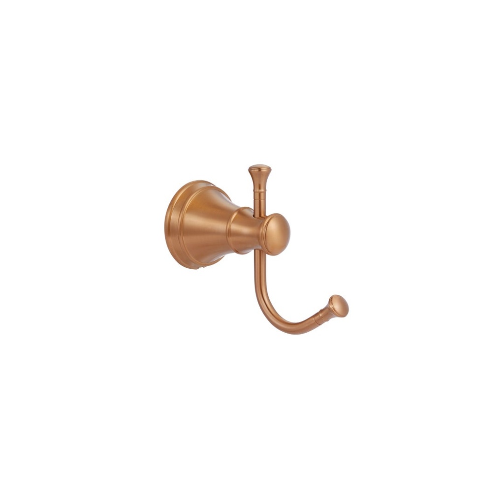 [16915] Kingsley Robe Hook - Brushed Copper