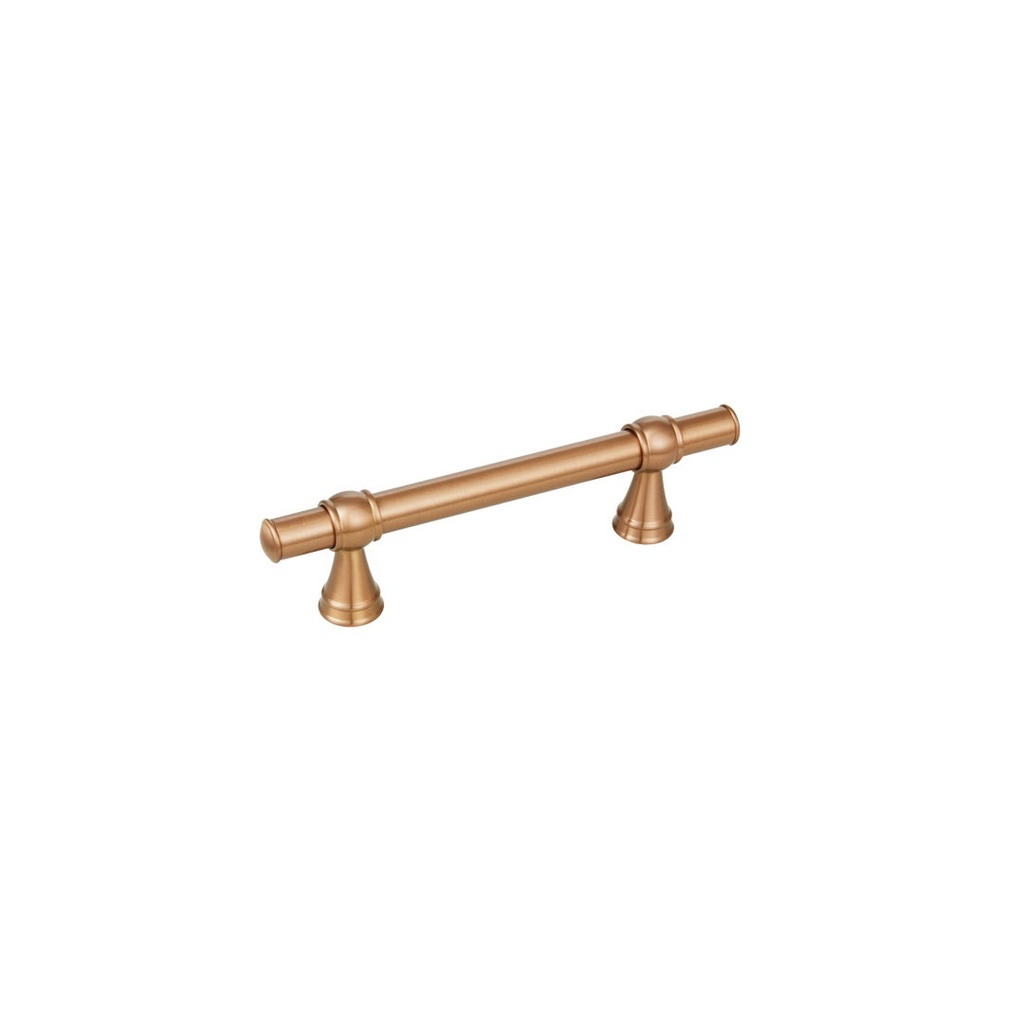 [16916] Kingsley Adjustable Cabinetry Pull 150mm - Brushed Copper