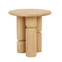 Hayes Side Table - Satin Oak