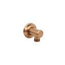 Kingsley Round Shower BP - Brushed Copper