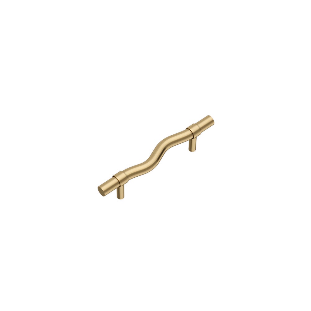 [17114] Ziggy Adjustable Cabinetry Pull 150mm - Brushed Brass