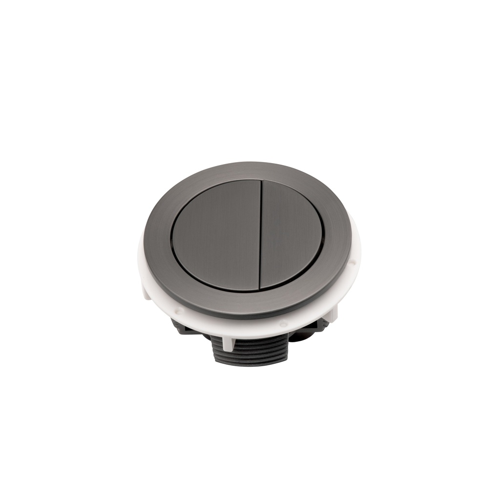 [17131] Toilet Flush Button - Brushed Gunmetal