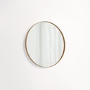 Round Mirror 600mm - Brushed Copper