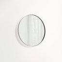 Round LED Mirror 600mm - Brushed Gunmetal
