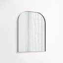 Arch Wall Mirror 600 x 750mm - Brushed Gunmetal