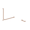 Aliro Accessible 90° Grab Rail Set - Brushed Copper