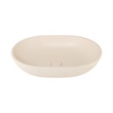 Atelis Oval Concrete Basin - Almond