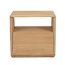 Henry Bedside - Satin Oak