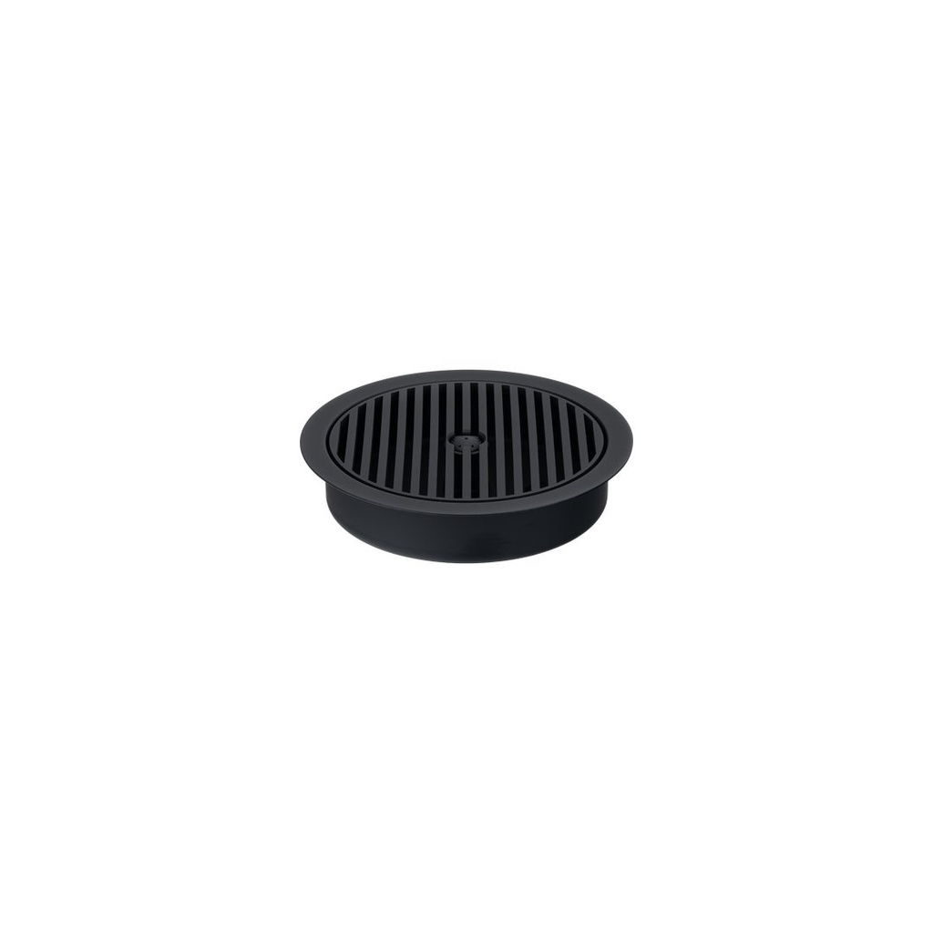 [17380] Glass Cleaner with Drain - Matte Black PVD