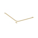 Aliro Accessible 140° Grab Rail - Brushed Brass