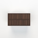 Kasumi - Single Vanity 900mm - Walnut