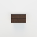 Addison Single Vanity 900mm - Walnut