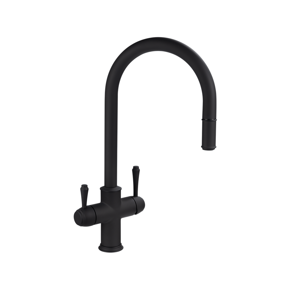 [17489] Kingsley 3-Way Pull-Out Filter Tap - Matte Black