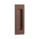 Atley Rectangular Flush Pull - Antique Bronze