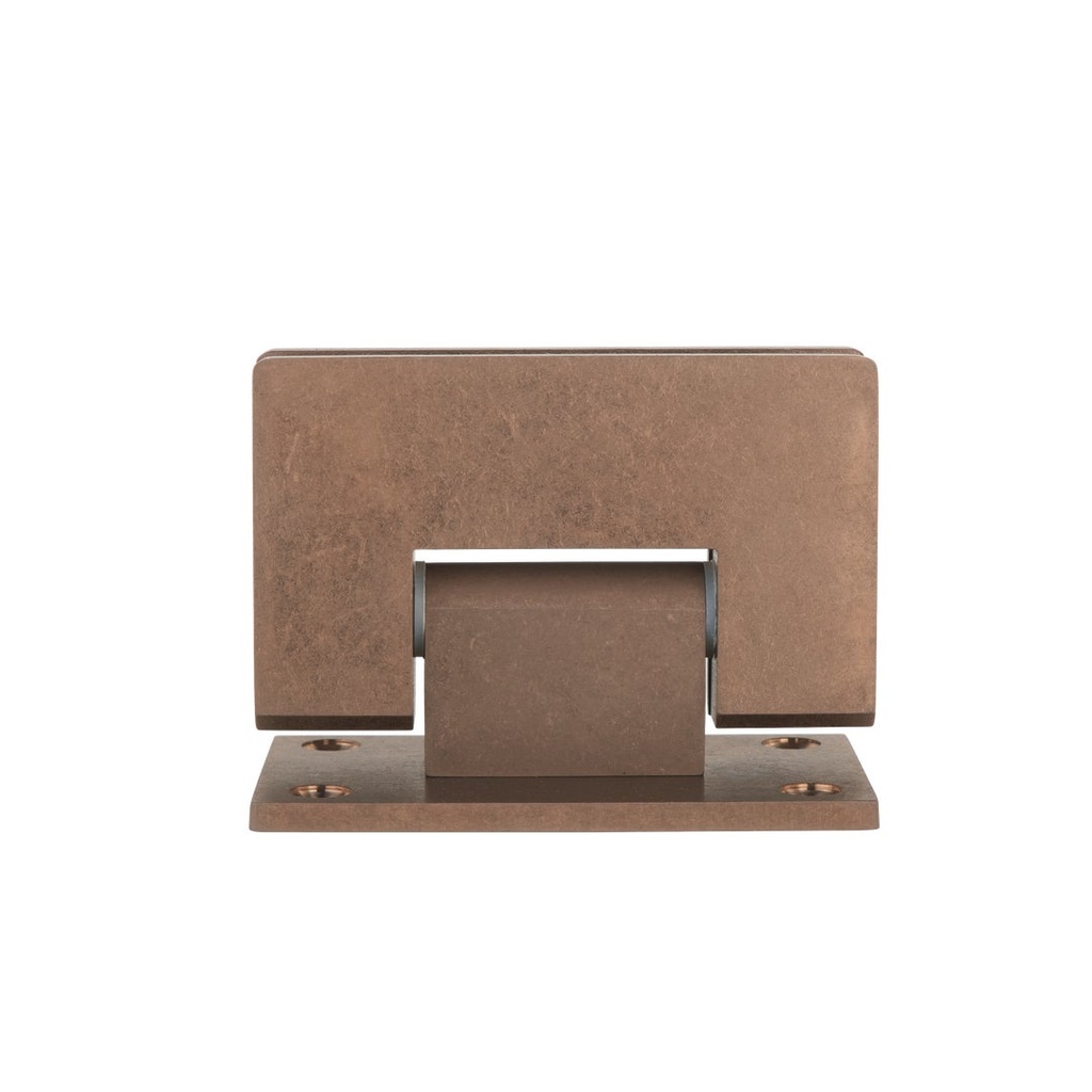 [17526] Kenzie Glass-to-Wall Shower Hinge - Antique Bronze