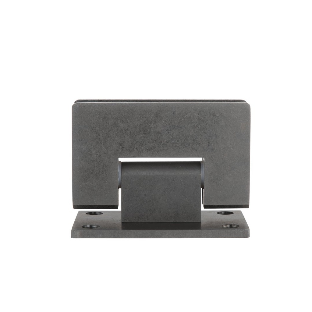 Kenzie Glass-to-Wall Shower Hinge - Antique Slate