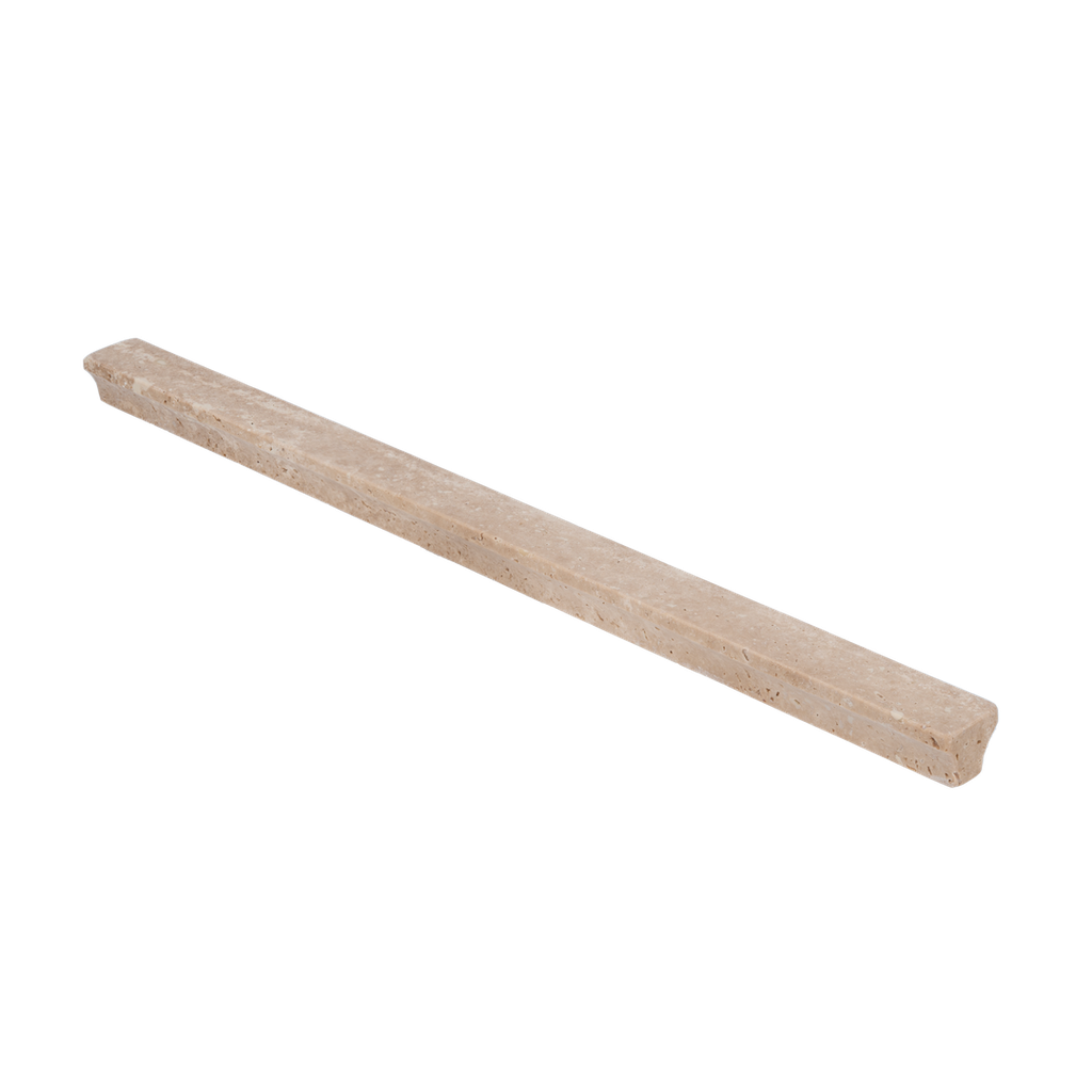 [17594] Pedra Cabinetry Pull 400mm - Beige Travertine