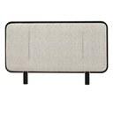 Hugo Bridge Bedhead - Owl Speckle - Matt Black Ash