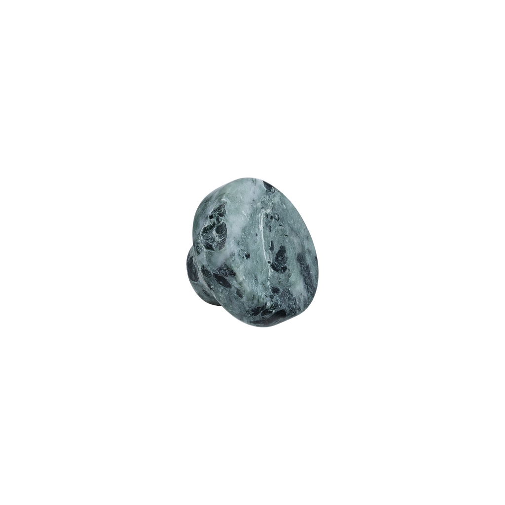 [17609] Pedra Large Knob 35mm - Verde Alpi Marble