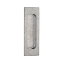 Atley Rectangular Flush Pull - Antique Steel