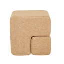 Hugo Cube Ottoman - Noyack Gerbera