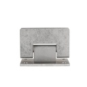 Kenzie Glass-to-Wall Shower Hinge - Antique Steel