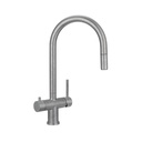 Elysian Commercial 3-Way Pull-Out Filter Tap - Antique Steel