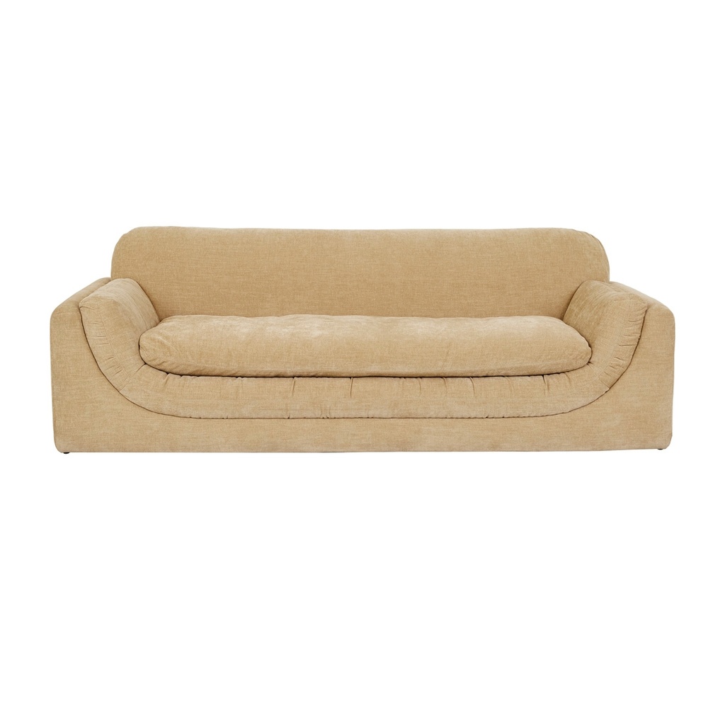 Hugo Dune 3 Seater Sofa - Copeland Honey