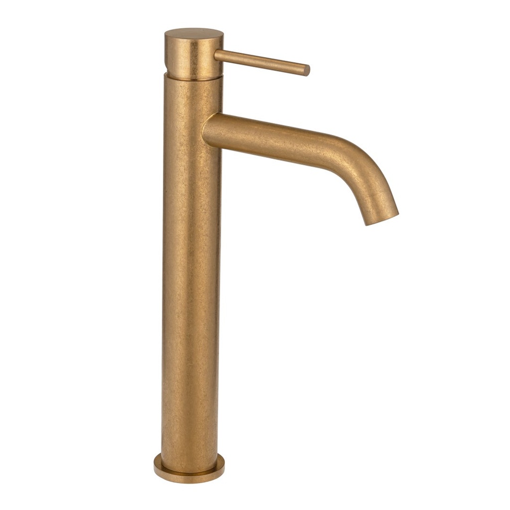 [17738] Elysian Extended Basin Mixer - Antique Aurum