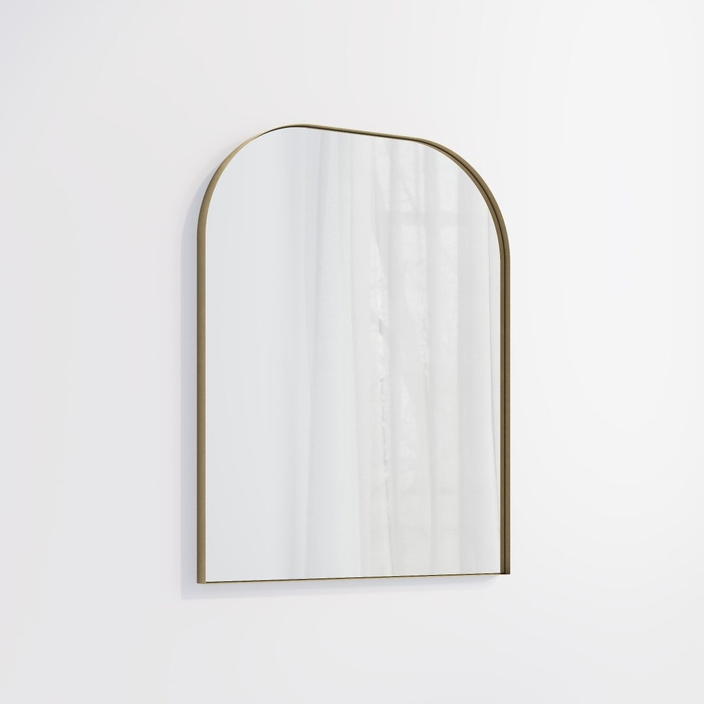 [17869] Arch Wall Mirror 600 x 750mm - Antique Aurum
