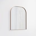Arch Wall LED Mirror 600 x 750mm - Antique Bronze