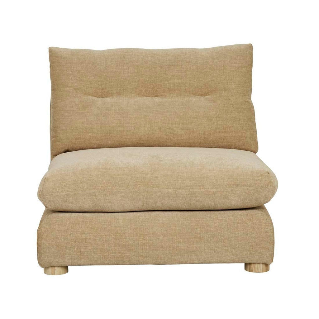 Hugo Marla 1 Seater Center Sofa - Copeland Honey