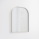 Arch Wall LED Mirror 600 x 750mm - Antique Steel