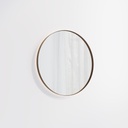 Round LED Mirror 600mm - Antique Bronze