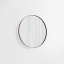 Round LED Mirror 600mm - Antique Slate