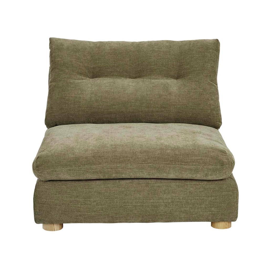 Hugo Marla 1 Seater Center Sofa - Warwick Copeland Olive