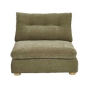Hugo Marla 1 Seater Center Sofa - Warwick Copeland Olive