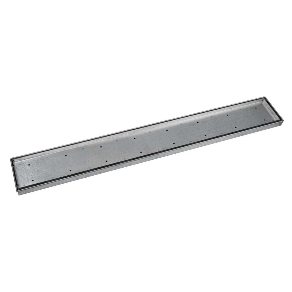 Pixi Tile Insert Shower Channel Waste 900mm - Antique Steel