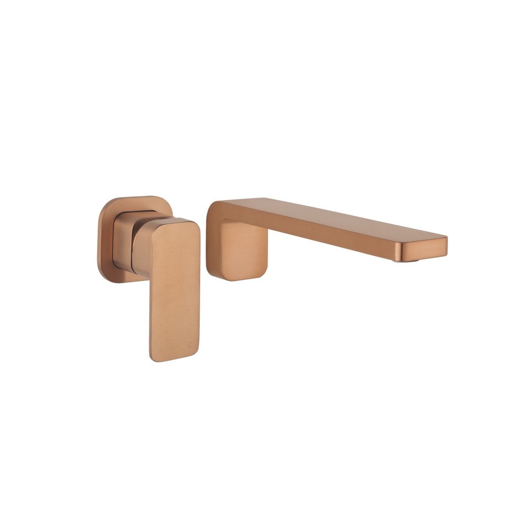 [17932] Nesso Minimal Mixer & Spout Set - Brushed Copper