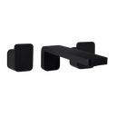 Nesso Assembly Taps & Spout Set - Matte Black PVD