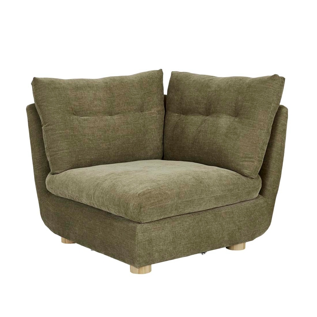 Hugo Marla Corner Sofa - Warwick Copeland Olive